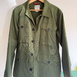 Iron and Resin Military Jacket Green Size Large